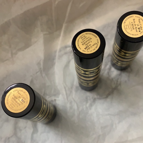 ESTEE LAUDER LIPSTICKS LOT OF THREE NEW NO BOX ROUGE PURE COLOR - Picture 3 of 7